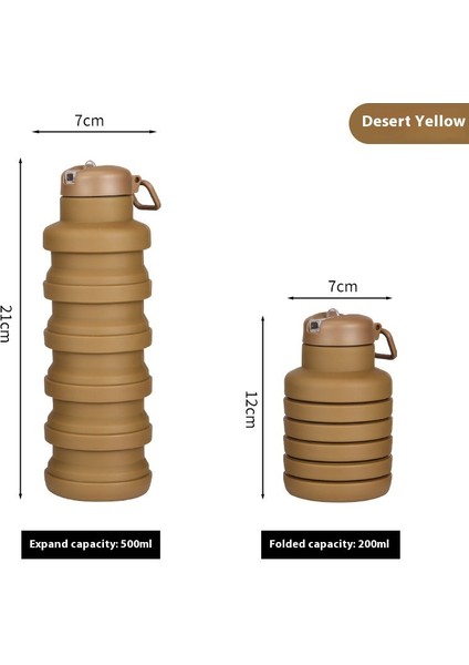 Silikon Spor Açık Katlanır Kupa (Yurt Dışından)