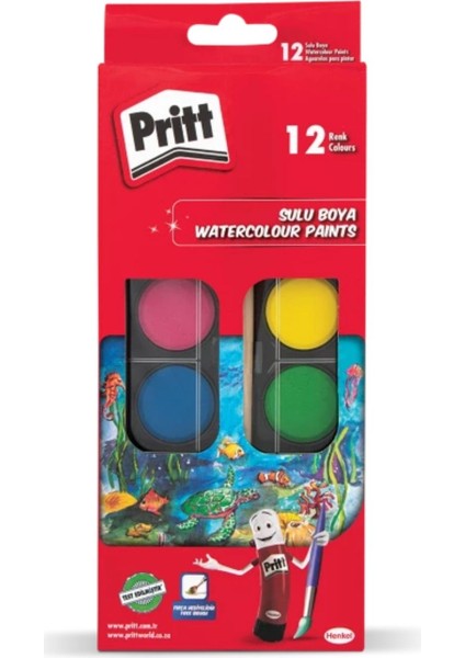 Aydos 12 Renk Boya Seti (Pastel + Mum + Sulu Boya) fiyatları