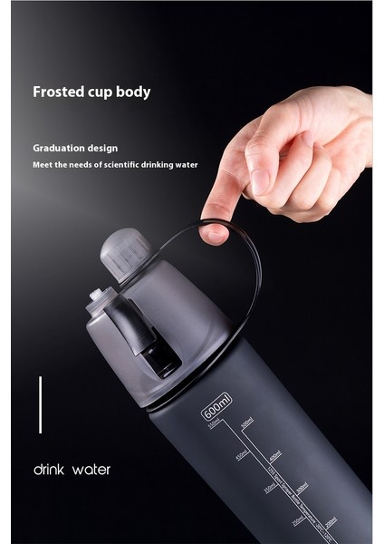 Sprey Kupa Yazlık Su Şişesi Spor Kupa (Yurt Dışından) modelleri