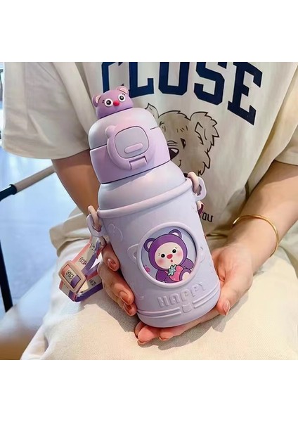 Çocuk Termal Bardak Öğrenci Paslanmaz Çelik Hediyelik Bardak (Yurt Dışından)