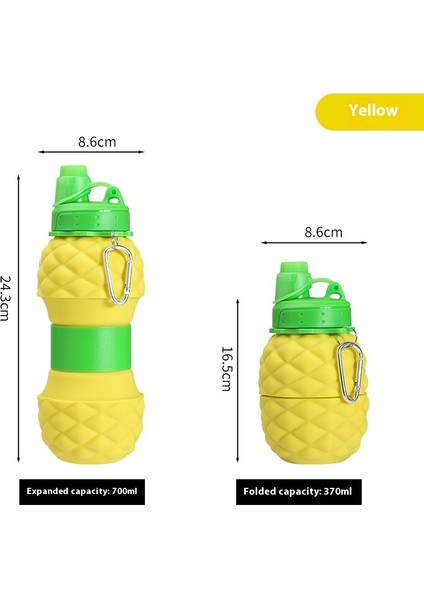 Silikon Katlanır Bardak Çocuk Açık Hava Sporları Su Şişesi (Yurt Dışından)