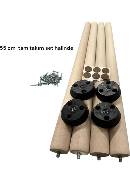 -Zigon Sehpa Ayak-Konik Ayak-( 4 Lü Tam Takım ) fiyatları