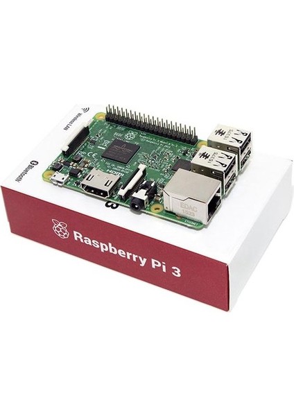 Orijinal Raspberry Pi 3 Model B Windows Raspberry Pi 3 Ingiltere Üretim Okdo Farnell Lisanslı