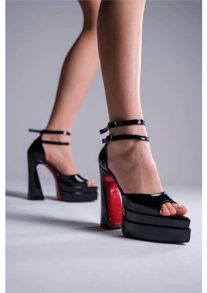 Kadın Elegant Ayakkabı Çift Platform Ayakkabı Özel Tasarım Abiye Ayakkabı
