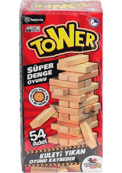 7314 Tower Denge Oyunu 54 Parça -Totteriq