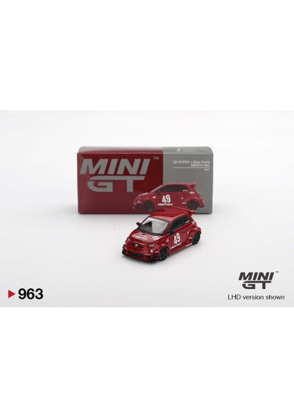 963 Abarth Works 595 Red