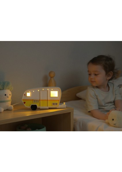 Karavan Dekoratif Aydınlatma ve Gece Lambası Ahşap Mdf ( El Yapımı) fırsatları