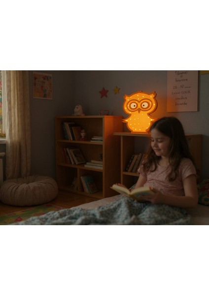 Hayvan Figürlü Aydınlatma ve Gece Lambası Ahşap Mdf ( El Yapımı) fırsatları