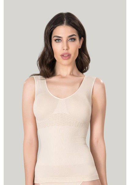 Kadın Kalın Askılı Korsajlı Atlet