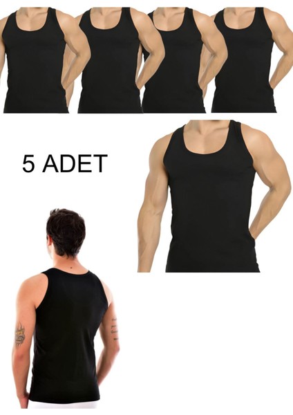 5'li Siyah Erkek Atlet