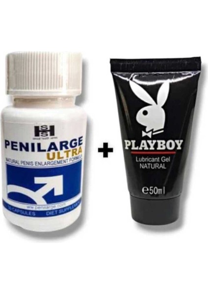 penilarge ultra natural pen1s engarlement 30'lu + etkili lubricant jel 50 ml