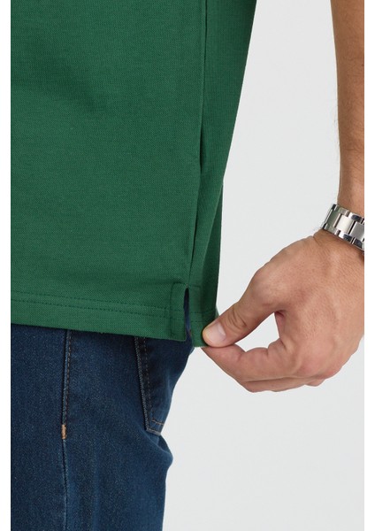 Regular Fit Pamuk Polo Yaka Kısa Kollu Pike Erkek Tişört 0002 indirimleri