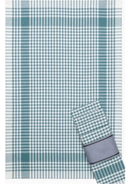 Yumuşak Pamuklu Mutfak Peçetesi Seti, 50X70 Cm, 4'lü, Mavi Renk fiyatları