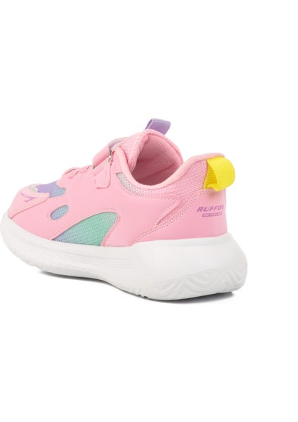 Pembe-Sarı Fileli Çocuk Spor Ayakkabı 2480 F fırsatları