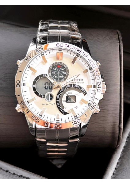 Çelik Kordon Dijital ve Analog 2 Yıl Garantili 3 Atm Suya Dayanıklı Erkek Kol Saati JOE.CL03 modelleri