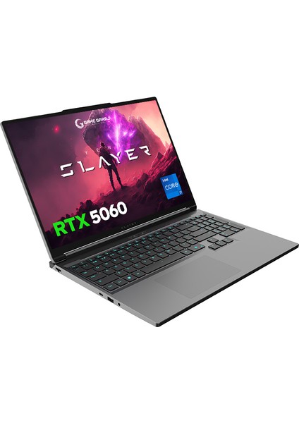 Slayer X7T-5060 C3 Intel Core I7 14650HX 32GB Ram 2tb SSD RTX5060 16" Qhd+ 180Hz IPS Freedos Oyuncu Laptop fiyatları