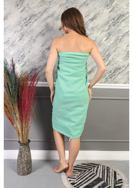 Elmas Desenli Deniz-Havuz-Plaj-Banyo-Sauna-Spa Peştemal HAVLU-100X180 Cm-Pamuklu-Yeşil modelleri