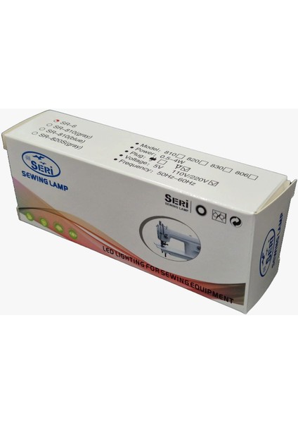 Sanayi Dikiş Makinası Mıknatıslı LED Lamba 6'lı LED modelleri