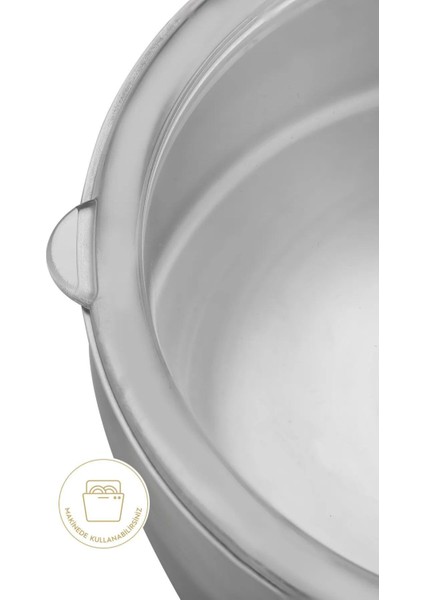 6 Parça Çelik Saklama Kabı Seti 16-18-20 cm Şeffaf Kapaklı Mutfak Gereçleri fiyatları