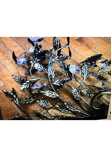 Antika Pirinç Aplik 51 cm x 40 cm Ölçülerinde