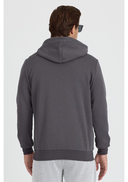 3 Ip Şardonlu Kapuşonlu Cepsiz Sweatshirt RD24KE054902 modelleri