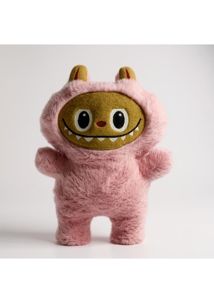plentiful Labubu 35 cm Peluş Oyuncak , El Yapımı , Pembe