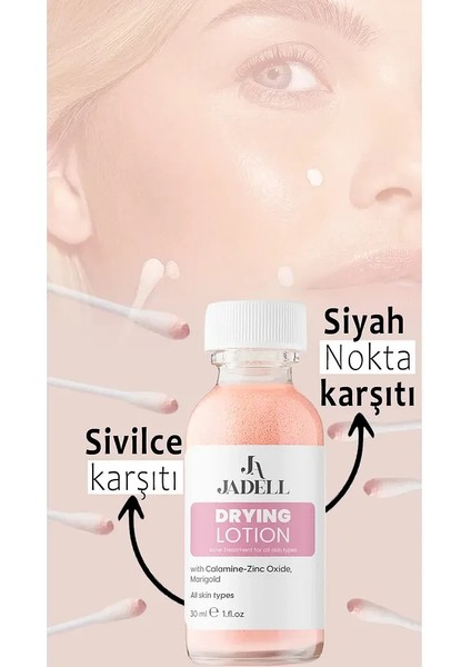 Akne ve Siyah Nokta Karşıtı Vegan Doğal Niacinamide Cilt ve Yüz Bakım Serumu 30 ml