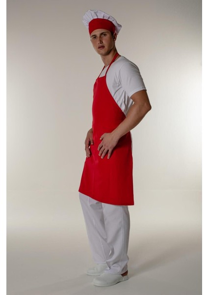 Kırmızı Mutfak ve Aşçı Askılı Önlük, Şık ve Kullanışlı Tasarım fiyatları
