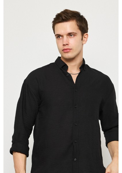 Keten Uzun Kollu Oversize Gömlek fiyatları