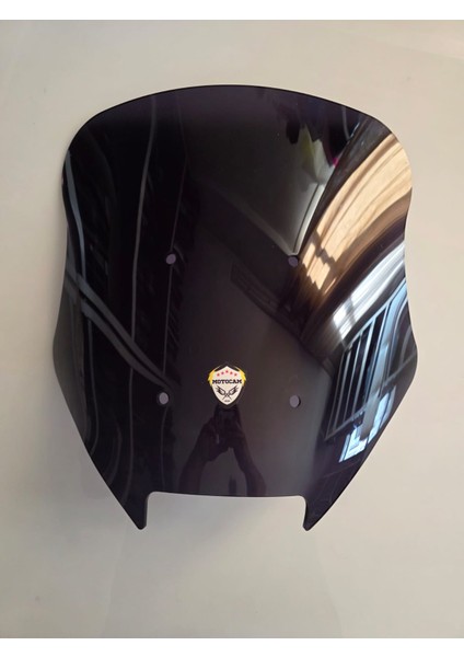 Cf Moto 450 mt Siperlik Ön Cam 2025 Model 41CM Siyah Renkli 4mm Uzun Cam
