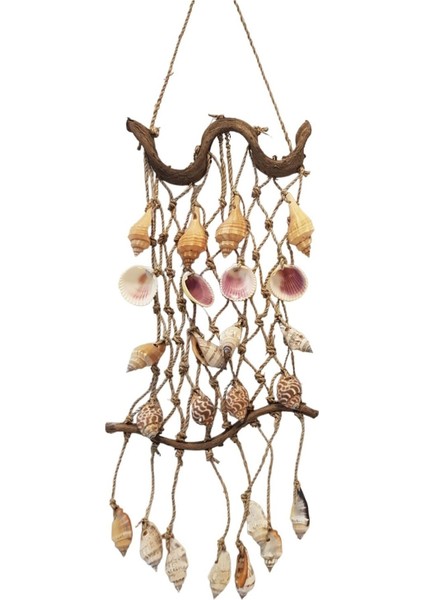 Fileli Deniz Kabuğu Balkon ve Bahçe Dekoru, Doğal ve Şık Duvar Süsü