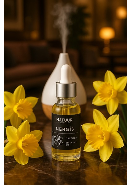 Natuur Collection Nergis Esans Buhurdanlık Esansı Doğal Uçucu Yağ 20 ml