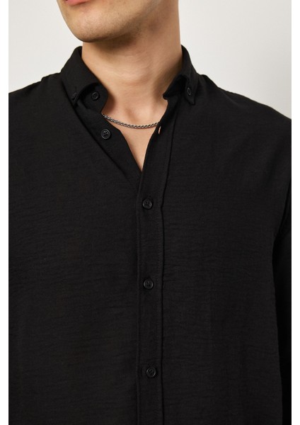 Keten Uzun Kollu Oversize Gömlek indirimleri