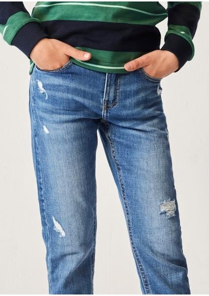 Erkek Çocuk Mavi Pantolon indirimleri