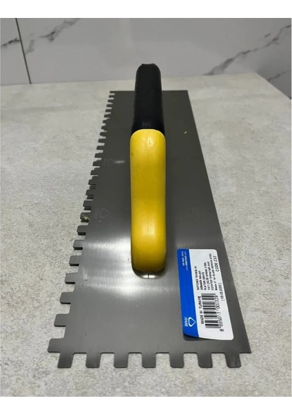 Seramik Fayans Malası Tarağı 35 cm Kapalı Sap 12X12 Kalın Diş fiyatları