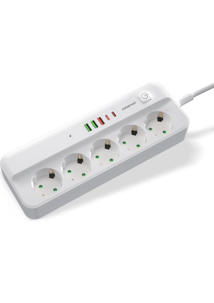 MP21 Akım Korumalı Uzatma Kablosu Priz 2 Metre Beyaz modelleri