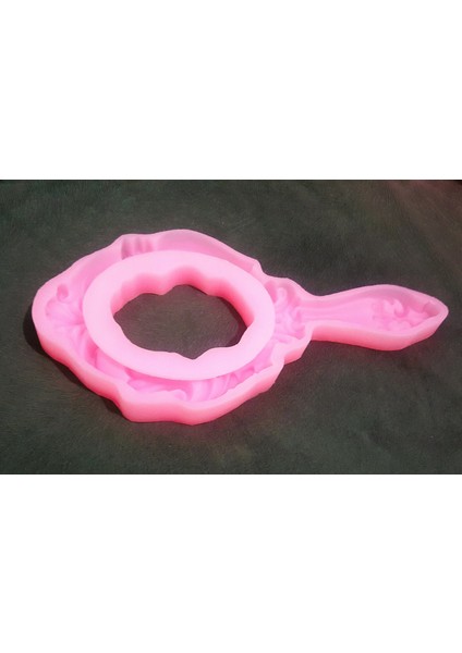 32cm El Aynası Çerçeve Silikon Kalıp K-812, Polyester Taş Tozu Alçı Kalıbı fiyatları