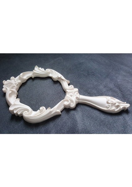 32cm El Aynası Çerçeve Silikon Kalıp K-812, Polyester Taş Tozu Alçı Kalıbı indirimleri