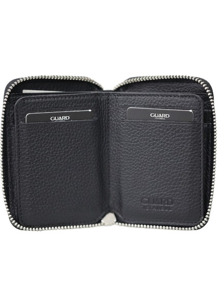 Fermuarlı Siyah Hakiki Deri Mini Erkek Cüzdan P799 modelleri