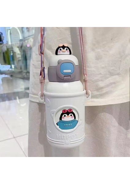 Çocuk Termal Bardak Öğrenci Paslanmaz Çelik Hediyelik Bardak (Yurt Dışından)