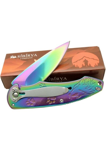 Sibirya Kurt Çakı Eskitme Marka:sibirya Ürün Kodu: S-2072B 21 cm