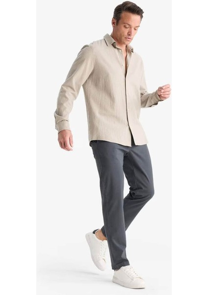 Regular Fit Chino Antrasit Erkek Pantolon D7349AX/AR9 fırsatları