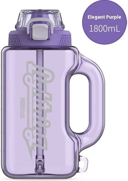 Spor Büyük Kapasiteli Pipetli Büyük Su Şişesi (Yurt Dışından)