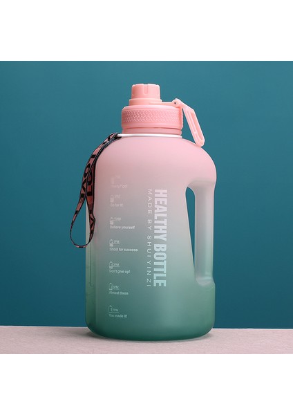 Büyük Kapasiteli Su Dakları Spor Fitness Su Şişesi Plastik Ton Ton Kova (Yurt Dışından)