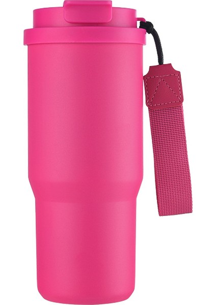 Kahve Kupa Paslanmaz Çelik Araba Araba Pipet Yalıtımlı Kupa (Yurt Dışından)