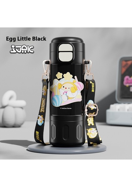 Eggman Party Çocuk Yalıtımlı Kupa Paslanmaz Çelik Büyük Kapasiteli Pipetli Kupa (Yurt Dışından)