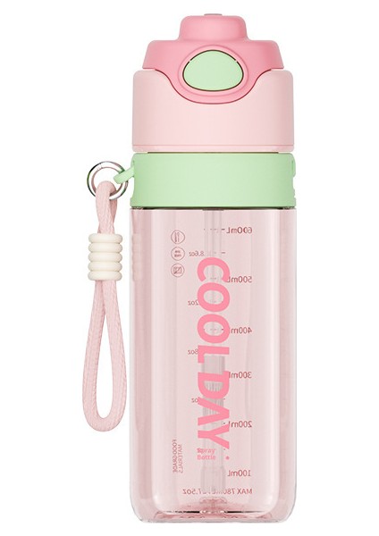 Büyük Kapasiteli Doğa Sporları Sprey Kupa Öğrenci Pipetli Kur (Yurt Dışından)