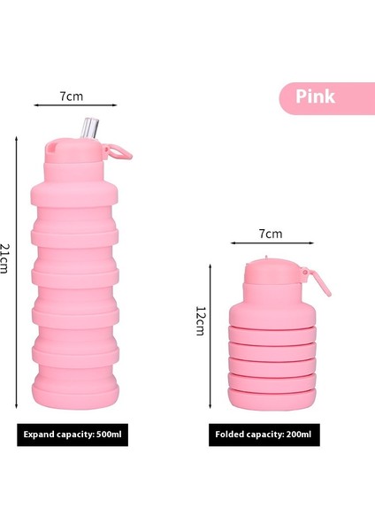 Silikon Spor Açık Katlanır Kupa (Yurt Dışından)