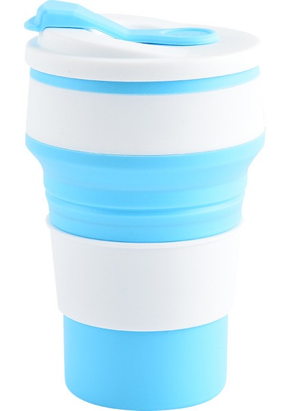 Silikon Katlanır Kullanışlı Kupa Açık Seyahat Kupa (Yurt Dışından)