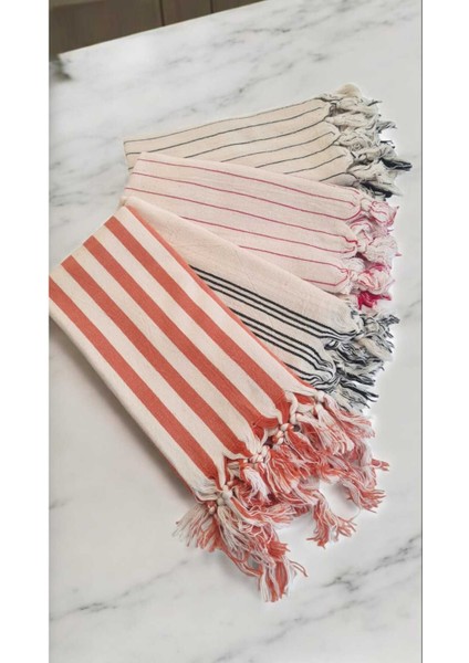 Renkli Çizgili Pamuklu Mutfak Kurulama Bezi 50X90 cm fiyatları